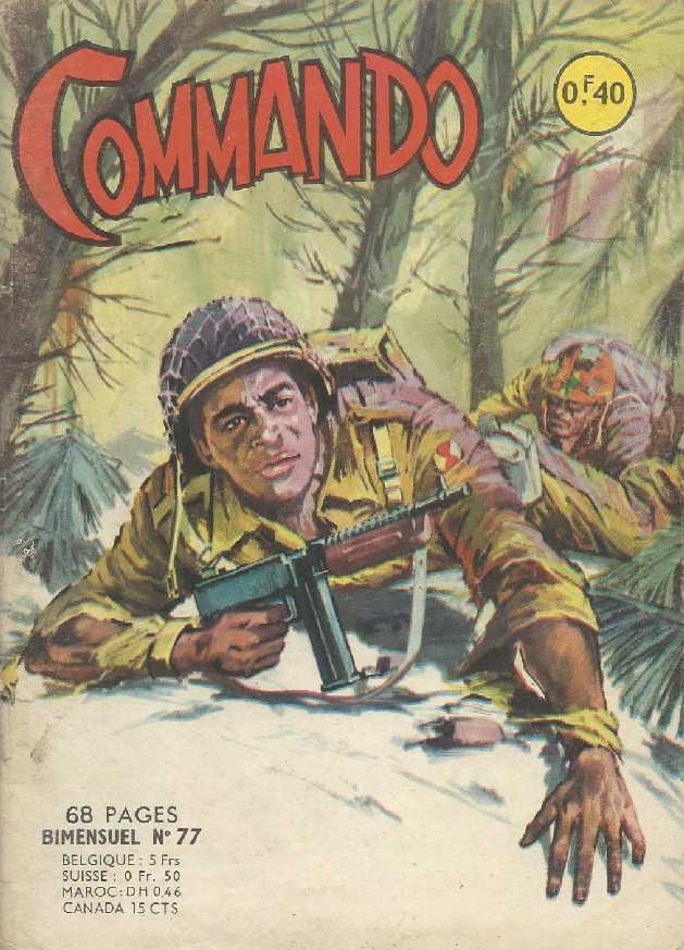 Scan de la Couverture Commando n 77